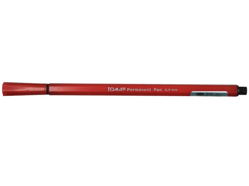Pisak permanentny Toma TO-315 Pen 0.8mm czerwony-135772