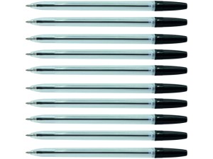 Długopis Office Products 1,0mm czarny 10 sztuk