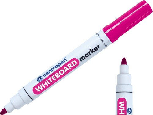Marker suchościeralny Centropen 8559 okrągły 2,5mm różowy