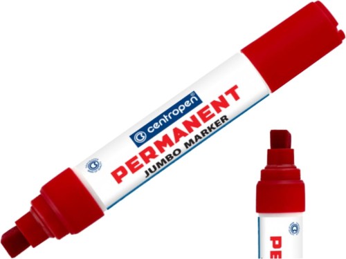 Marker permanentny Jumbo Centropen 9110 2-10 mm czerwony