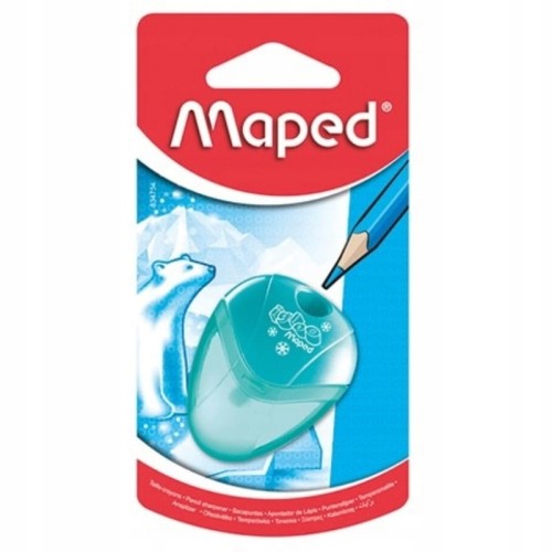 Temperówka plastikowa z pojemnikiem pojedyncza MAPED IGLOO /534754/