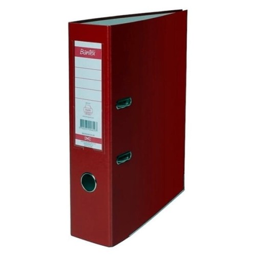 Segregator A4/80 z szyną BANTEX XXL czerwony 1szt. /100551788/