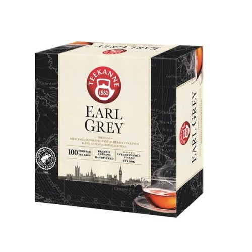 Herbata czarna TEEKANNE EARL GREY 100szt /71525/