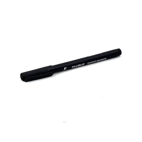 Marker foliopis / marker do CD 0,6mm TAURUS czarny /TCD02/