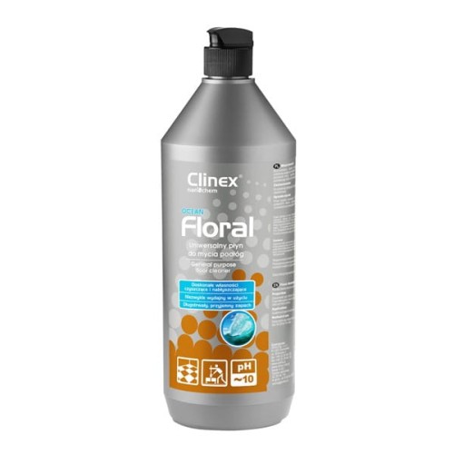 Płyn uniwersalny do podłóg 1,0L CLINEX FLORAL OCEAN 1szt.