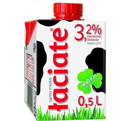 Mleko UHT ŁACIATE 3,2% 0,5l