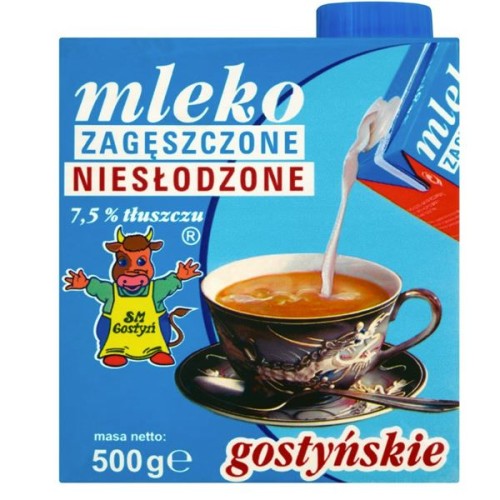 Mleko zagęszczone GOSTYŃ 7,5% 500ml