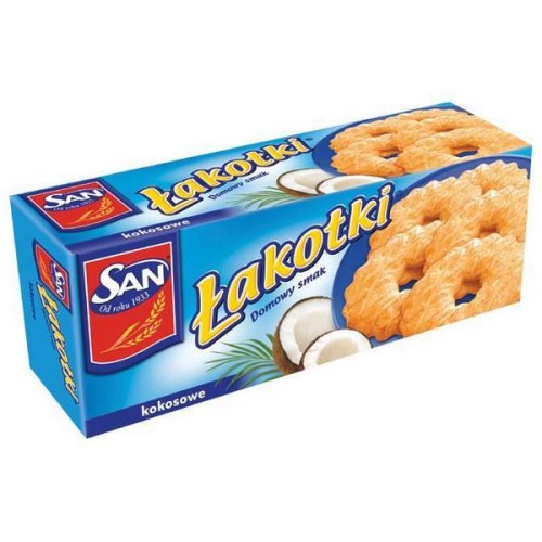 Ciastka Łakotki 168 g kokosowe