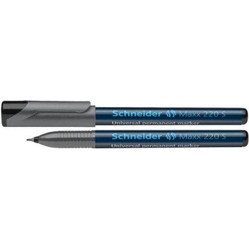 Foliopis permanentny SCHNEIDER Maxx 220 S, 0,4 mm, czarny