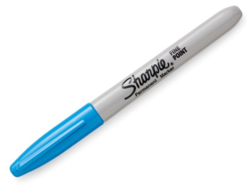 Marker permanentny Sharpie Fine niebieski