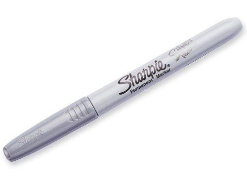 Marker permanentny Sharpie Metallic srebrny