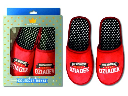 Kapcie Royal "Dziadek"