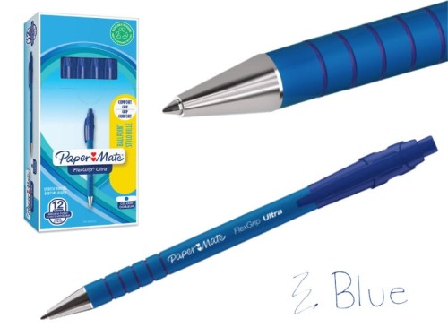 Długopis automatyczny Paper&Mate FLEXGRIP ULTRA RT M 1,0mm niebieski