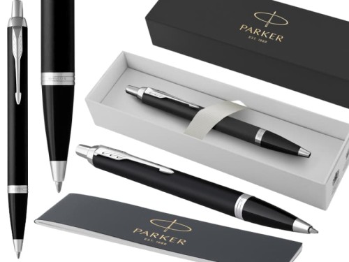 Długopis Parker IM Essential Matte Black CT