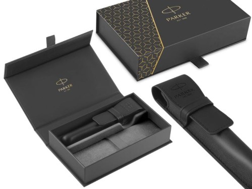 Zestaw prezentowy Parker Premium skórzane etui