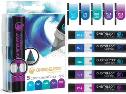 Marker Chameleon Color Top Cool 5 kolorów
