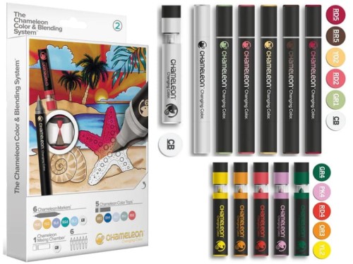 Marker Chameleon Colour  Blending System #2 18 elementów