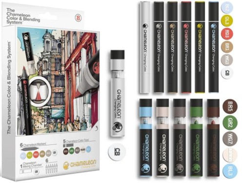 Marker Chameleon Colour  Blending System #8 18 elementów