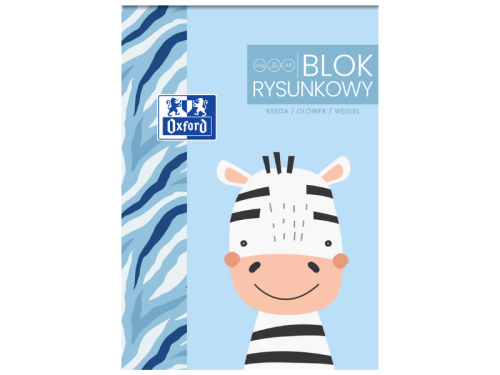 Blok rysunkowy biały A4/120g 20 kartek OXFORD 1szt. /400093195/