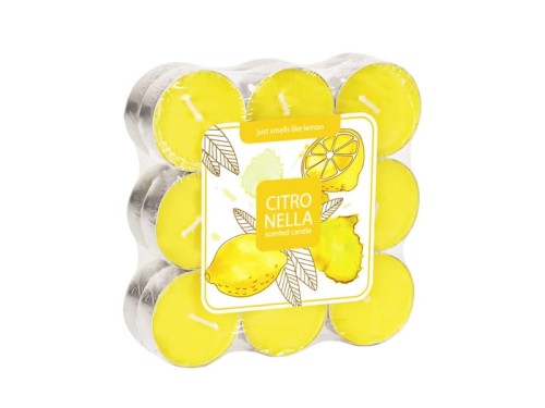 Podgrzewacze zapachowe BISPOL AURA P15-18-86 o zapachu citronella 4h 18szt. /P15-18-86/