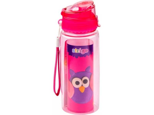 Bidon szkolny Strigo 600ml różowy