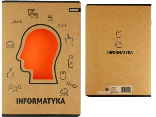 Zeszyt  Beniamin INFORMATYKA EKO A5 kratka 58 kartek 70g