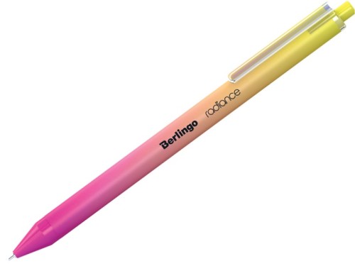 Długopis automatyczny Berlingo Radiance 0,7mm niebieski mix kolorów