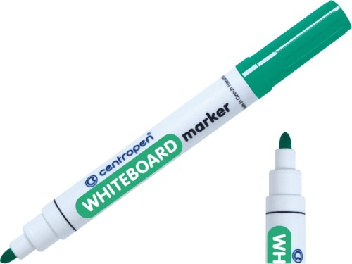 Marker suchościeralny Centropen 8559 okrągły 2,5mm zielony