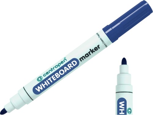 Marker suchościeralny Centropen 8559 okrągły 2,5mm niebieski 1szt.