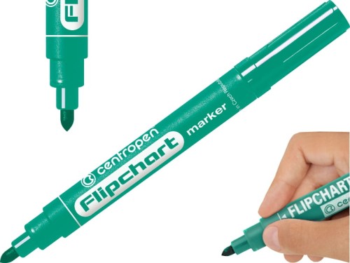 Marker do papieru Centropen 8550 okrągły 2,5mm zielony