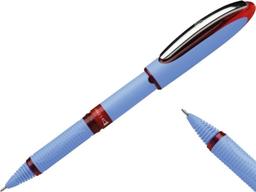 Pióro kulkowe SCHNEIDER ONE HYBRID N 0,3 mm, czerwony /SR183402/