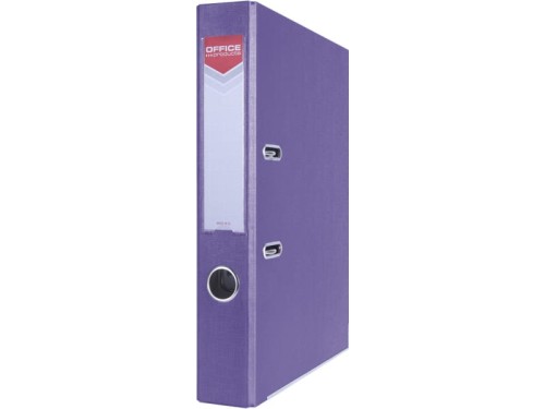 Segregator Officer Office Products okuty A4 PP 55mm fioletowy
