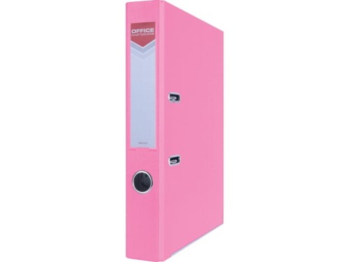 Segregator Officer Office Products okuty A4 PP 55mm różowy