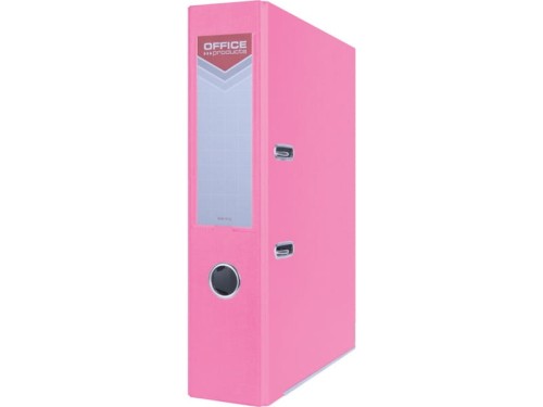 Segregator Officer Office Products okuty A4 PP 75mm różowy