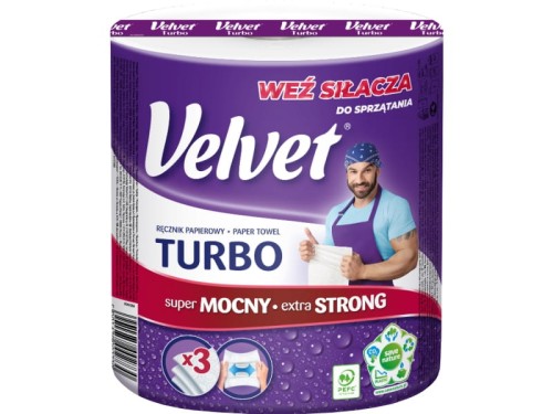 Ręcznik papierowy Velvet TURBO 1 rolka