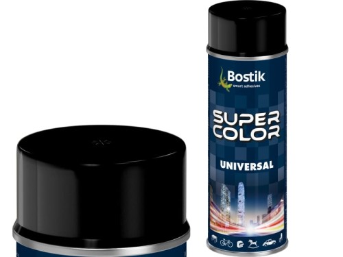 Lakier BOSTIK SC Universal czarny połysk 400ml RAL9005