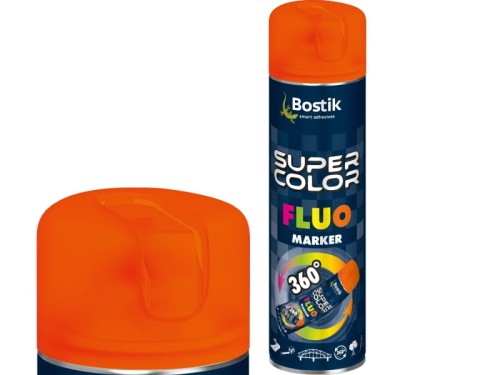 Lakier geodezyjny BOSTIK FLUO MARKER 360 pomarańczowy 500ml
