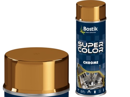 Lakier BOSTIK Super Chrome LUSTRO złoty 400ml