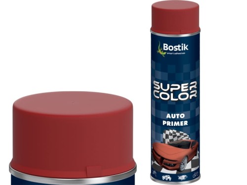 Lakier podkład akrylowy BOSTIK SC AUTO Primer czerwony 500ml