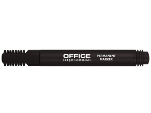 Marker permanentny OFFICE okrągły 1-3mm czarny