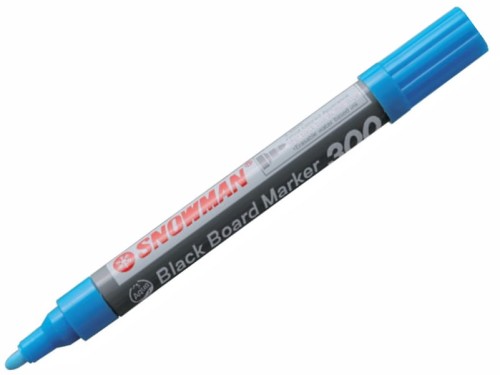 Marker kredowy Snowman 300 2-5mm niebieski