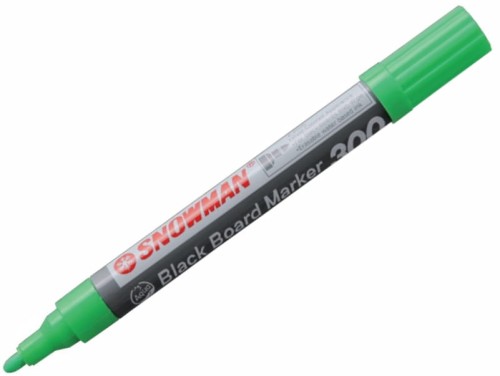 Marker kredowy Snowman 300 2-5mm zielony