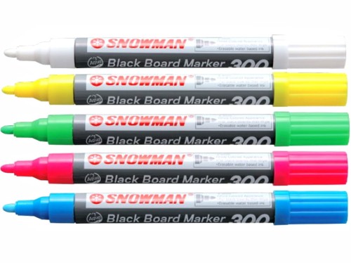 Markery kredowe Snowman 300 5 sztuk