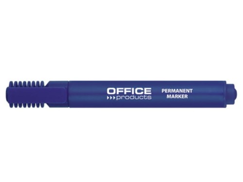 Marker permanentny ścięty 1,0-5,0mm OFFICE PRODUCTS niebieski 1szt. /17071311-01/