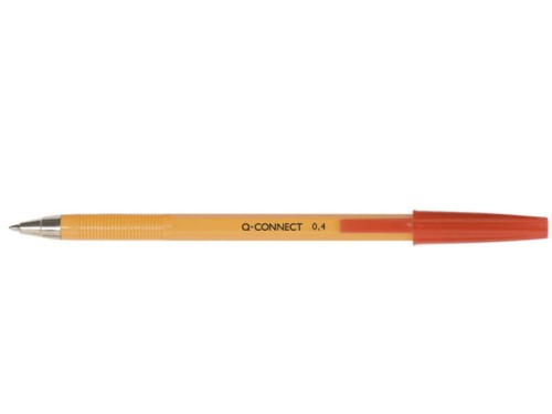 Długopis Q-CONNECT 0,4mm czerwony