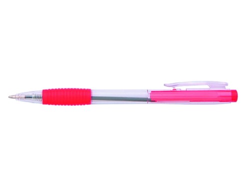 Długopis automatyczny OFFICE PRODUCTS czerwony 1szt. /17015611-04/