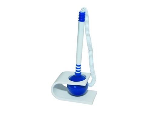 Długopis na sprężynce OFFICE PRODUCTS stojący smoprzylepny niebieski /17016411-01/