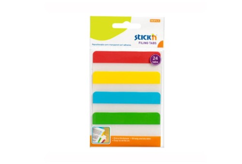 Przekładki indeksujące Stick'n 38x76mm 4 kolory