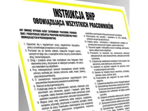 Instrukcja porażenia prądem IAA04 DN CN 24,5x35cm