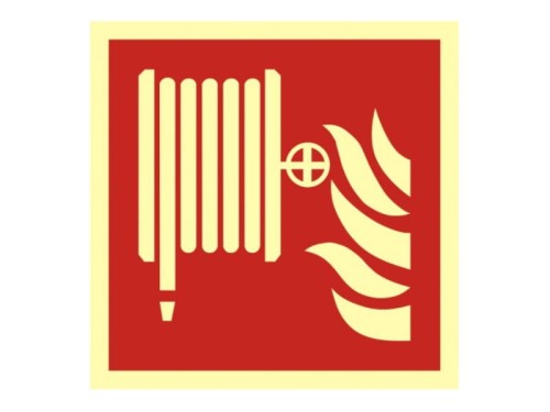 Znak BAF002 B1 FN 10x10cm Hydrant wewnętrzny